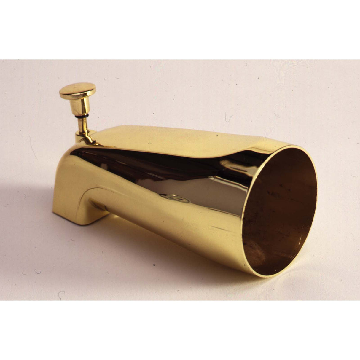 PlumbMaster Approved 88054 Bath Tub Spout, 1/2" IPS, Polished Brass
