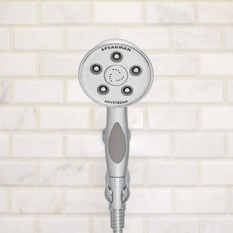 Speakman Caspian VS-3014-E2 Low Flow Hand Shower Head Polished Chrome Finish - 2.0 GPM