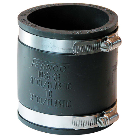 Fernco Flexible Couplings 3" Pipe Size
