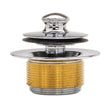 Watco 38313-CP Push Pull Brass Tub Closure for 1-7/8-14" Most Bath Wastes