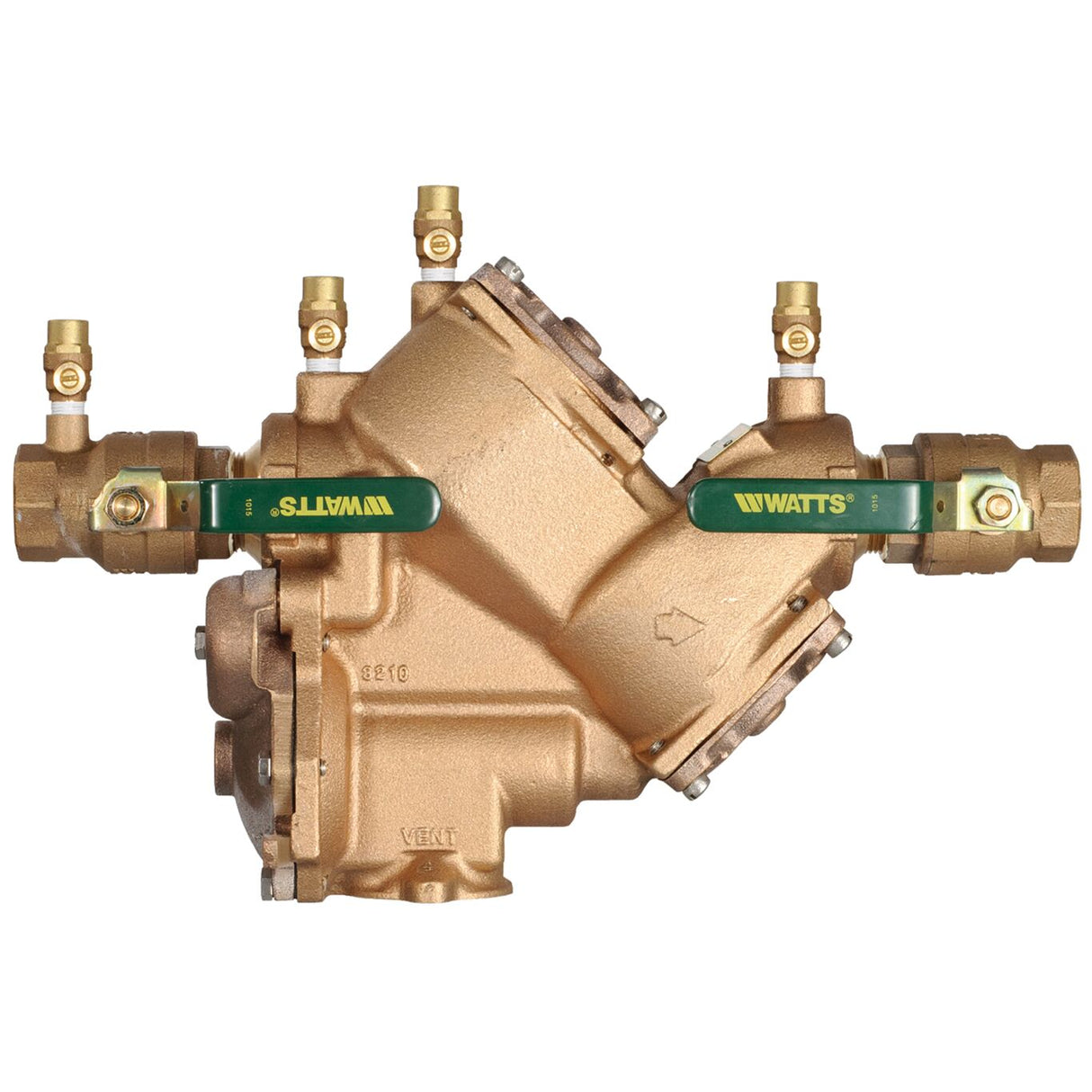 0391011 Watts 1-1/2" LF909M1-QT Lead Free Bronze RPZ Assembly