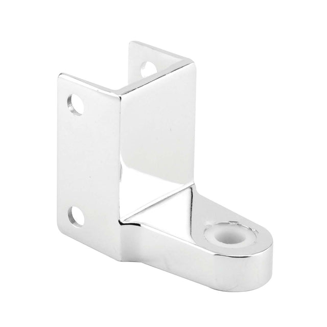 Sentry Supply 656-6551 Zinc Alloy (Zamak) Toilet Partition Top Hinge Bracket, Chrome Plated, 1-1/4"