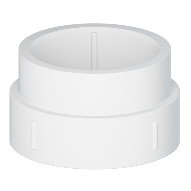 Tigre 105-3236 4 x 4" Spigot x FIPT PVC SCH 40 DWV Adapter White