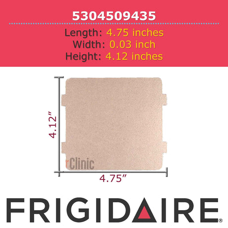 Frigidaire 5304509435 Microwave Waveguide Cover