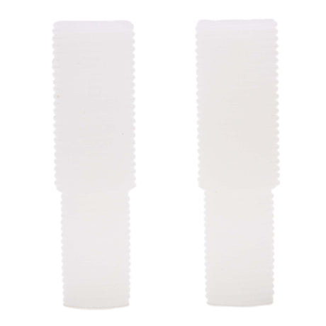 PlumbMaster Approved 23792 1 Pair Escutcheon Nipple (Retail), 5/8-18 to 9/16-20 (Reducing)