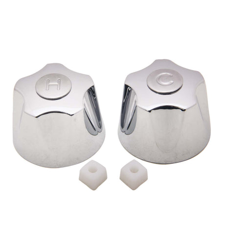 PlumbMaster Approved 24193 9H-23 Metal Hot and Cold Handle Pak (Pair) for Crane #23 Bushings