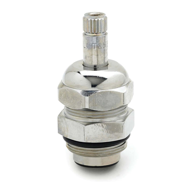 T&S 006482-40 Chrome Plated Brass Right Hand Spindle Assembly for B-0290 Big-Flo Faucet