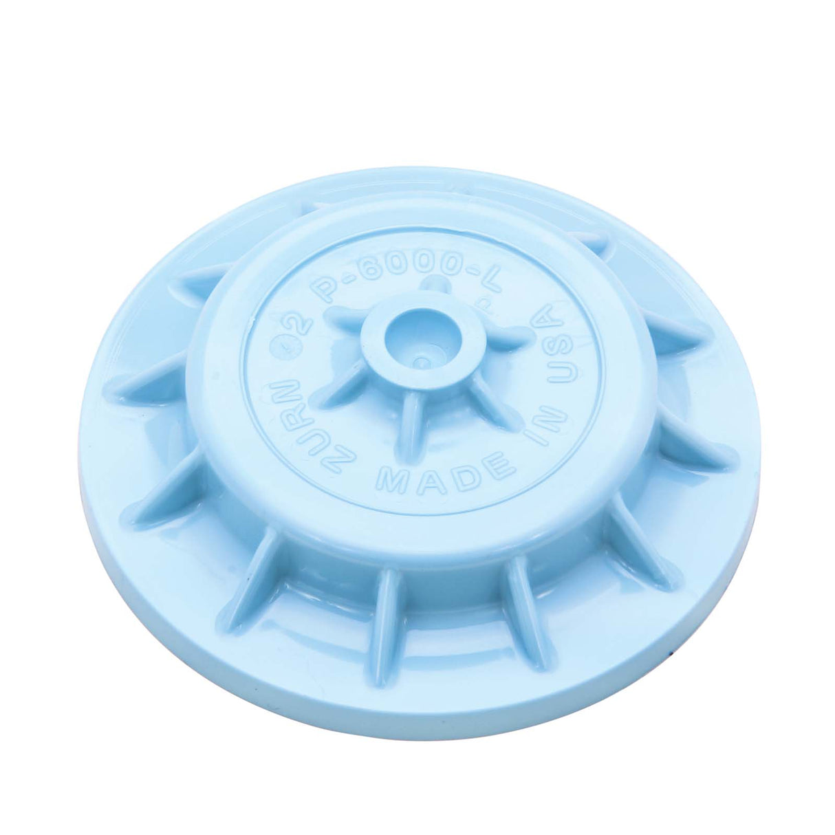 Zurn P6000-L Blue Plastic Inside Cover For Zurn Z6601AV, Z6603AV, Z6609AV, Z6611AV, Z6613AV, Z6621AV, Z6681AV Flush Valves