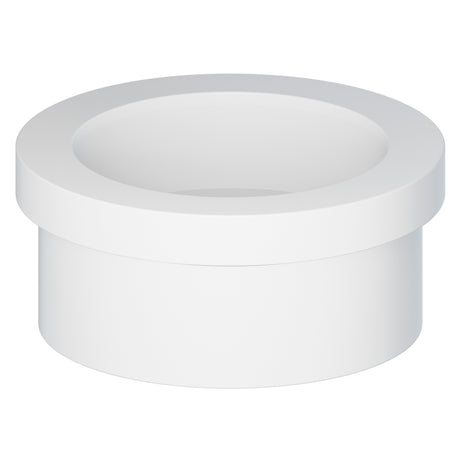 Tigre 107-3263 2 x 1-1/2" Spigot x Hub PVC SCH 40 Straight DWV Flush Bushing