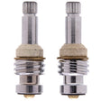 PlumbMaster Approved 10597NL Re-4x No-Lead Right Hand Hot & Left Hand Cold Stem (Pair) For Crane, Repcal wall faucet