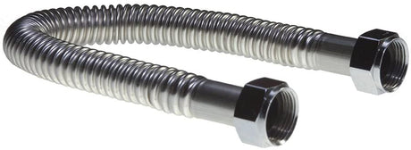3/4" FIP x 3/4" FIP x 24" L Corrugated Stainless Steel Full Port Water Heater/Softener Connector