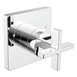 Lura CPT-1121 Transfer Valve Trim in Polished Chrome