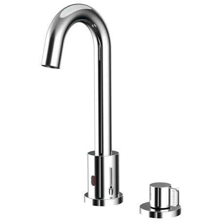 Sensorflo SF-9107 Gooseneck Battery Powered Sensor Faucet with Manual Override