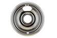 PlumbMaster Approved 64684 Chrome Plated Universal Style Burner Drip Bowl with One Notch, 6"