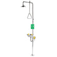 Traditional Series SE-626 Combination Stainless Steel Emergency Shower with Eyewash