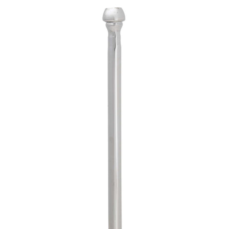 3/8" OD x 19-1/2" Length Copper Faucet Riser with Insert Chrome Plated