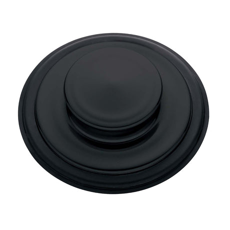 STP-MTBLK Steel Sink Stopper for All InSinkErator Manufactured Disposers Matte Black