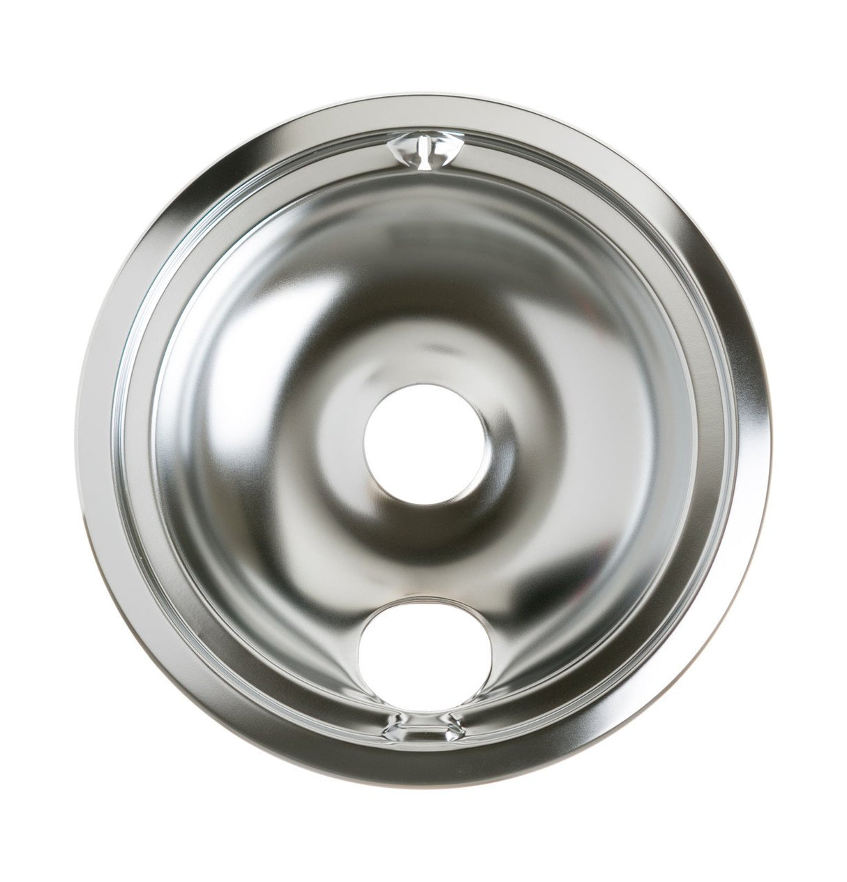 GE WB31K10266 RANGE 8 CHROME BURNER BOWL