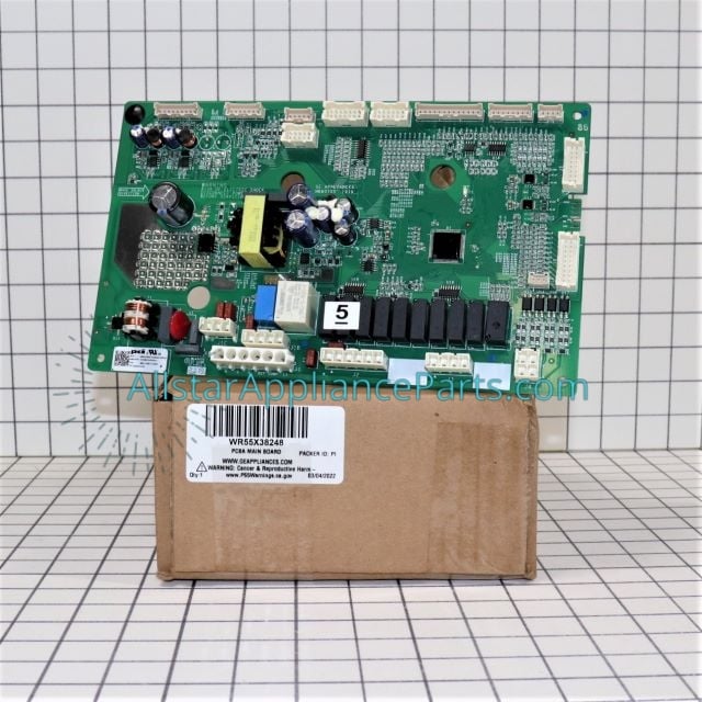 GE WR55X46805 REFRIGERATOR MAIN CONTROL BOARD.