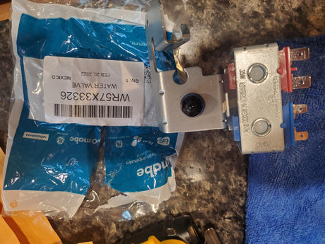 GE WR57X33326 WATER VALVE WITH GUARD