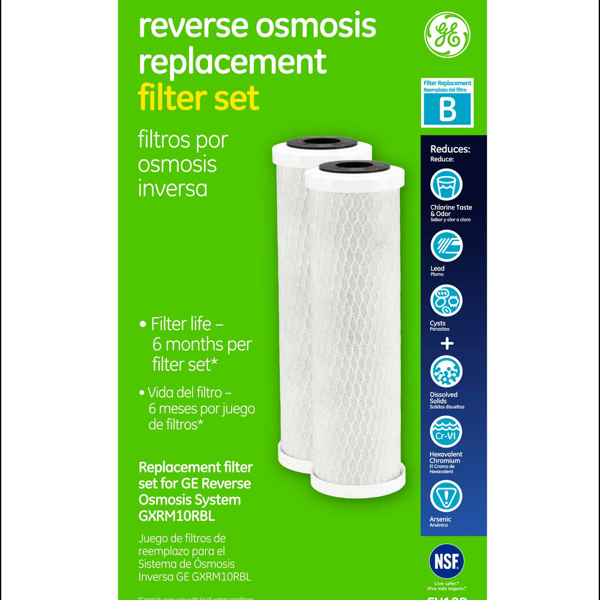 GE FX12P Genuine OEM Repl. Filter