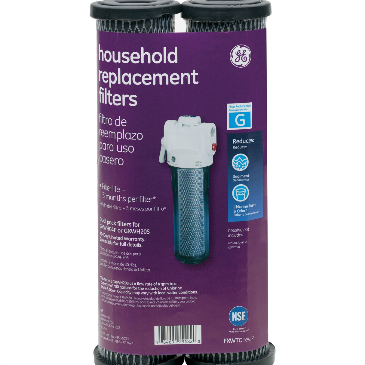 GE FXWTC Genuine OEM Repl. Filter
