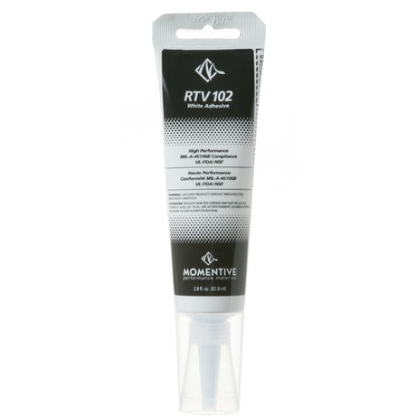 GE RTV102 Genuine OEM Silicone - White Adhesive