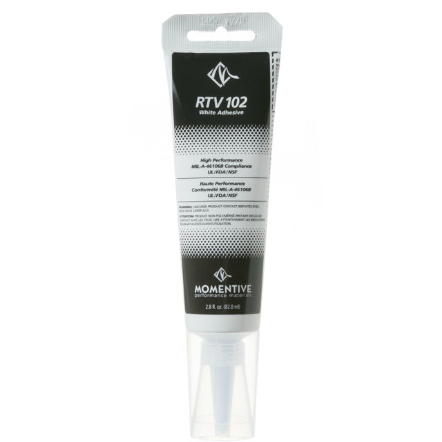 GE RTV102 Genuine OEM Silicone - White Adhesive