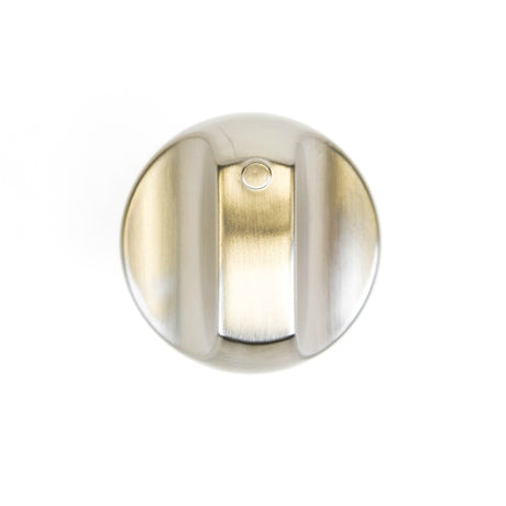 GE WB03K10265 Genuine OEM Gas Range Knob - Stainless Steel