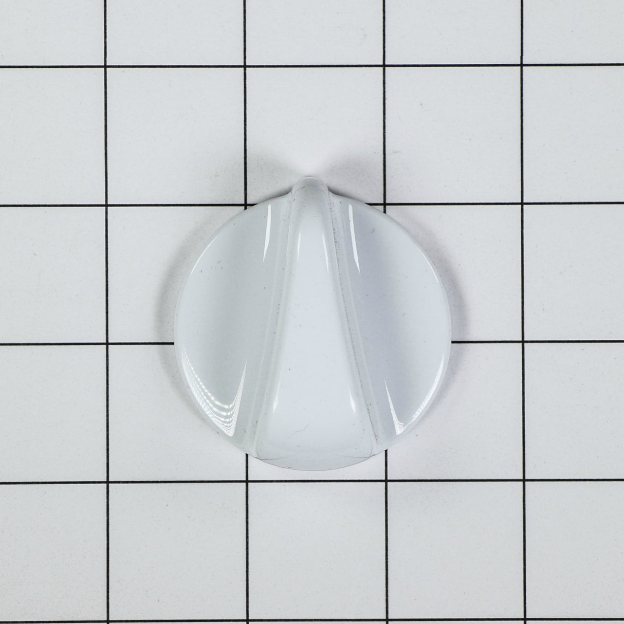 GE WB03T10076 Genuine OEM Range Burner Control Knob - White