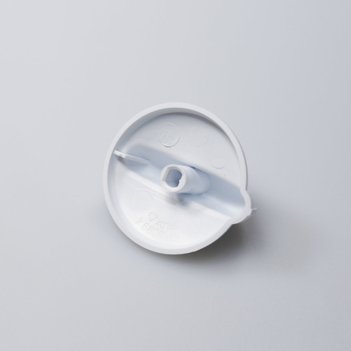 GE WB03T10207 Genuine OEM Range Control Knob - White.