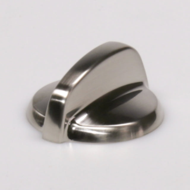 GE WB03T10284 Genuine OEM Range Knob - Stainless Steel Look
