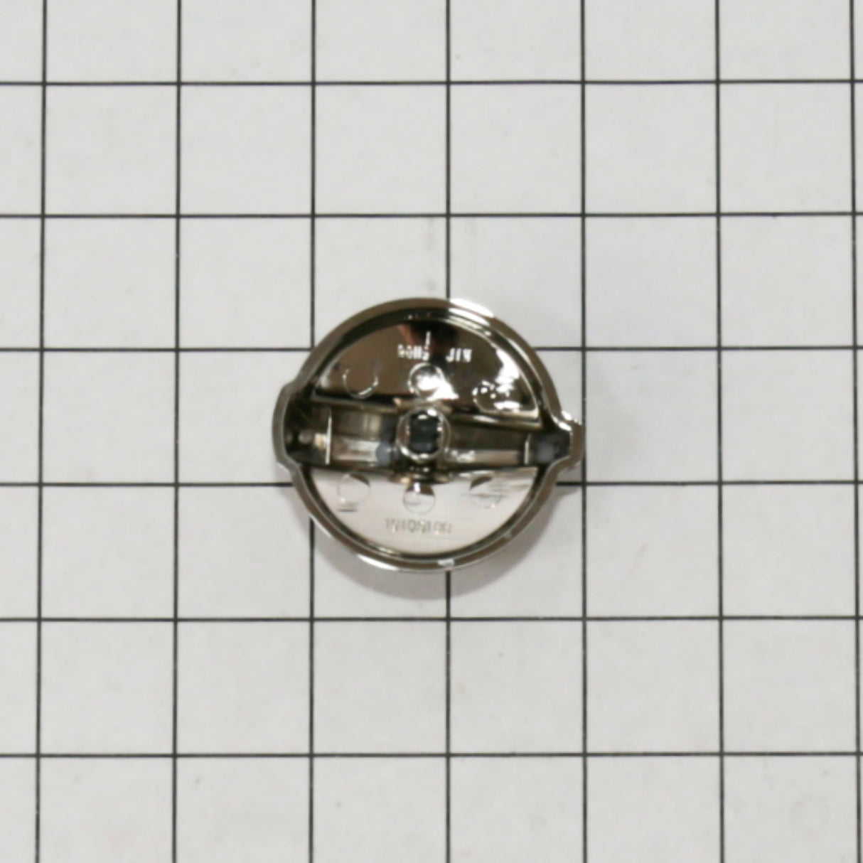GE WB03T10284 Genuine OEM Range Knob - Stainless Steel Look