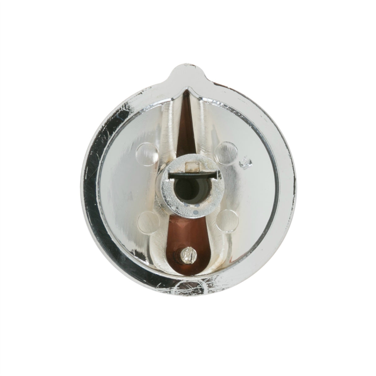 GE WB03X10316 Genuine OEM Range Tri-Chrome Plated Knob (Ss)