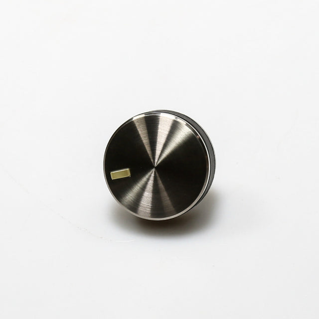 GE WB03X24360 Genuine OEM Range Knob - Stainless Steel