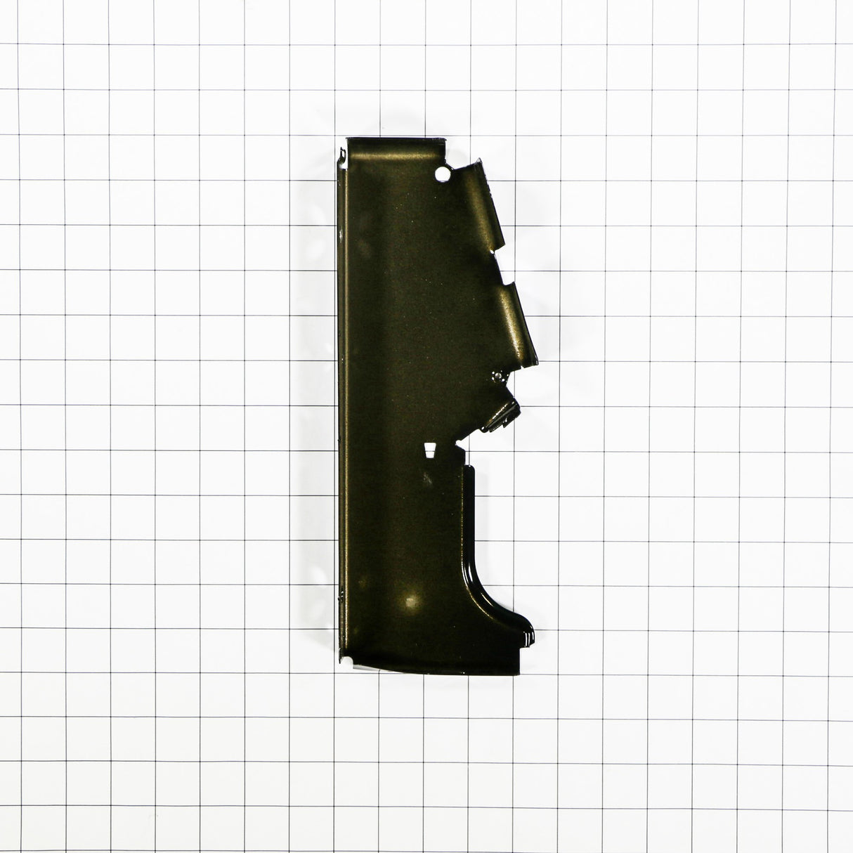 GE WB07K10022 Genuine OEM Cover End Rt (Black)