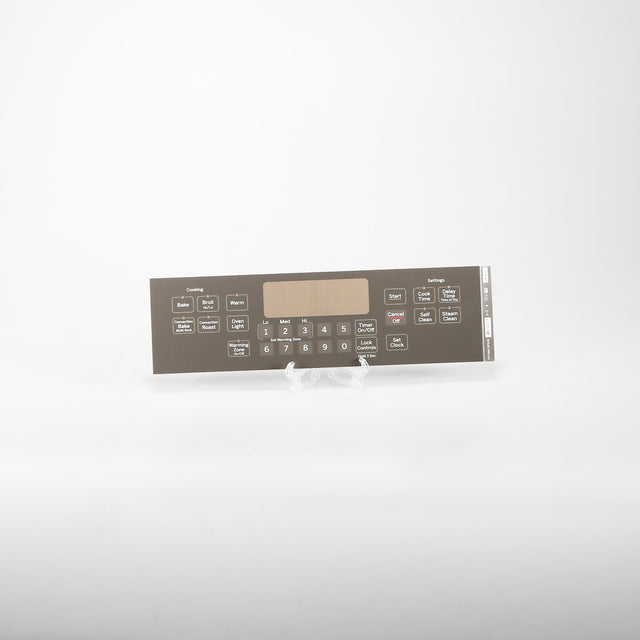 GE WB07X21417 Genuine OEM Range Control Panel - Gray