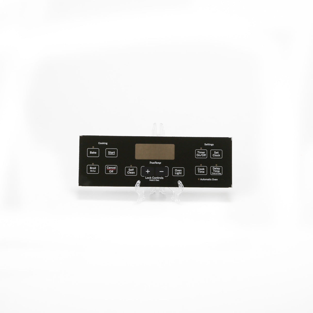 GE WB07X24620 Genuine OEM Range Control Panel - Black