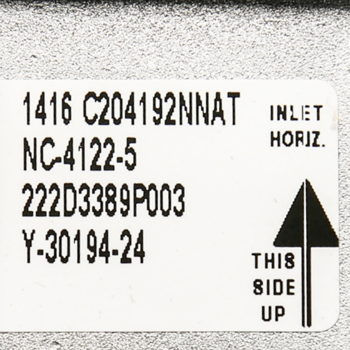 GE WB19K10043 Genuine OEM Valve Control Asm Nor. D