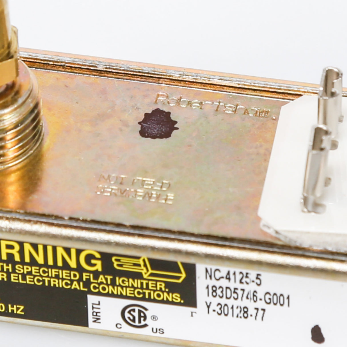 GE WB19K31 Genuine OEM Valve Safety
