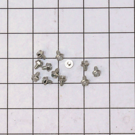 GE WB1X500D Genuine OEM Range Sheet Metal Screws With Hex Head