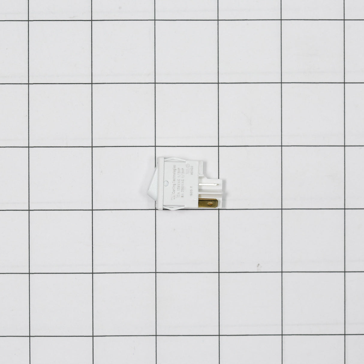 GE WB24T10167 Genuine OEM Switch Rocker Elem (Wh)