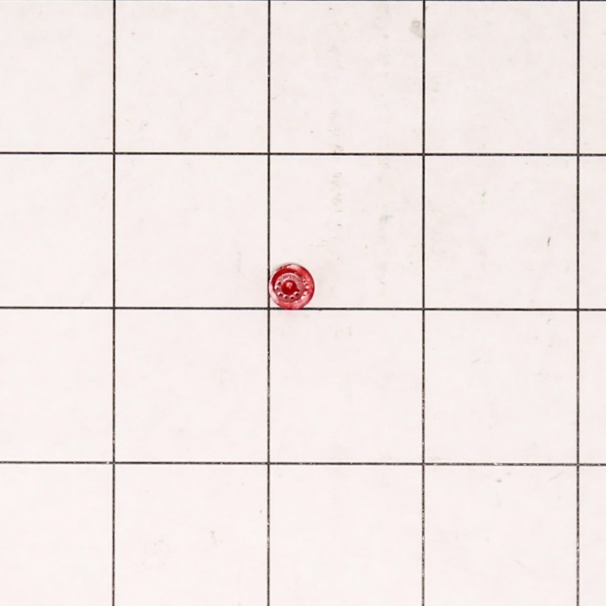 GE WB25X65 Genuine OEM Range Red Lens/Jewel