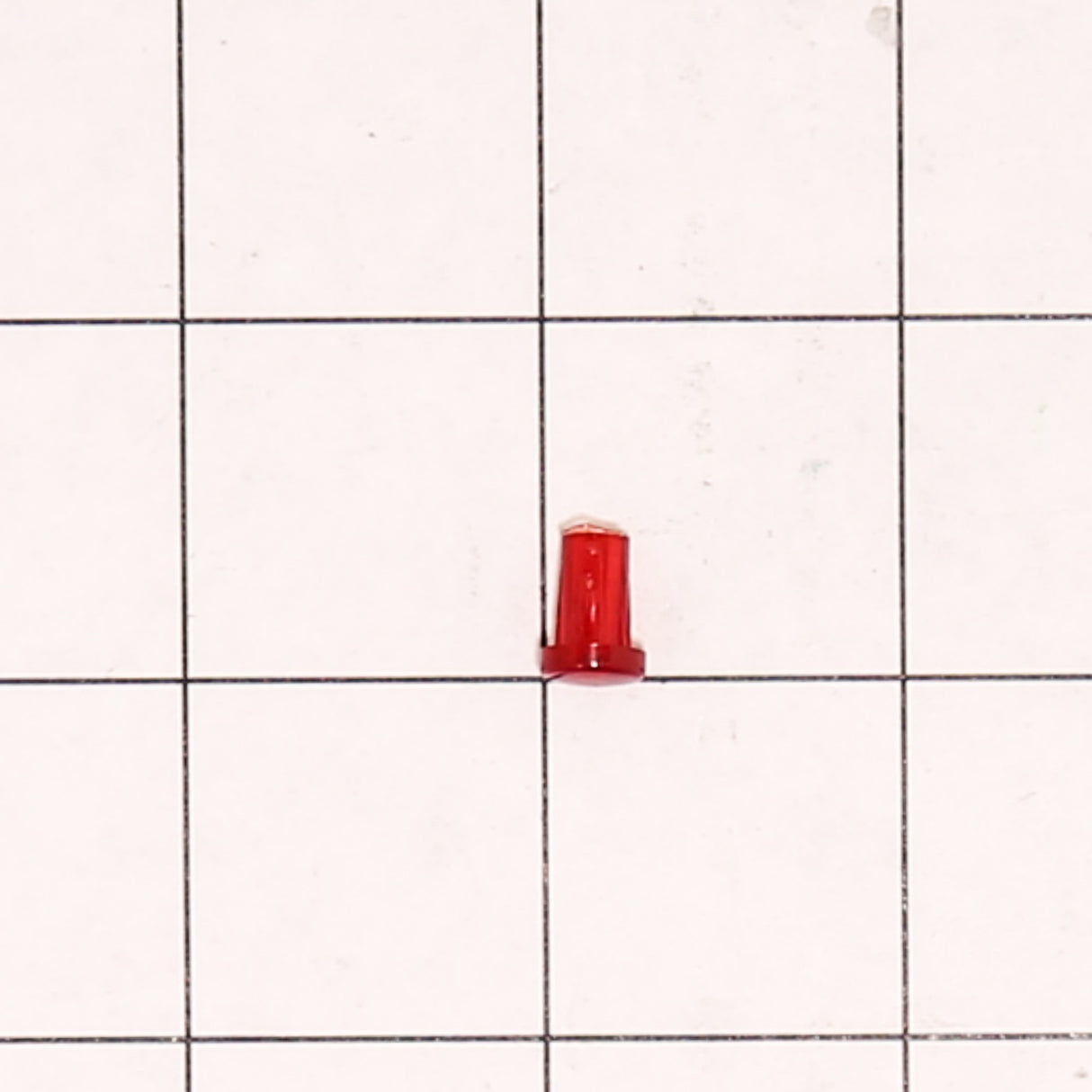 GE WB25X65 Genuine OEM Range Red Lens/Jewel