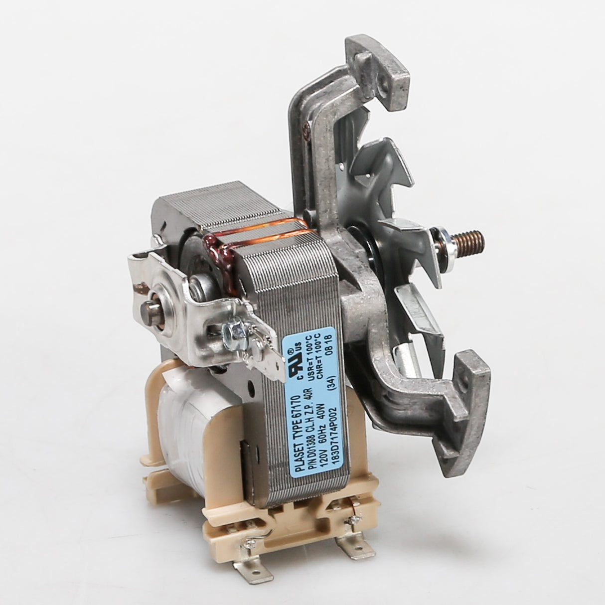 GE WB26K10004 Genuine OEM Fan Motor Convect-1Speed