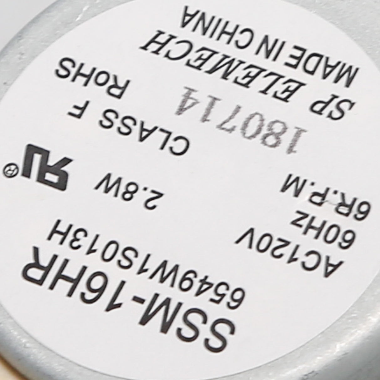 GE WB26X10226 Genuine OEM Motor Ac Synchronous