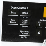 GE Range Panels WB27K10277 replacement part