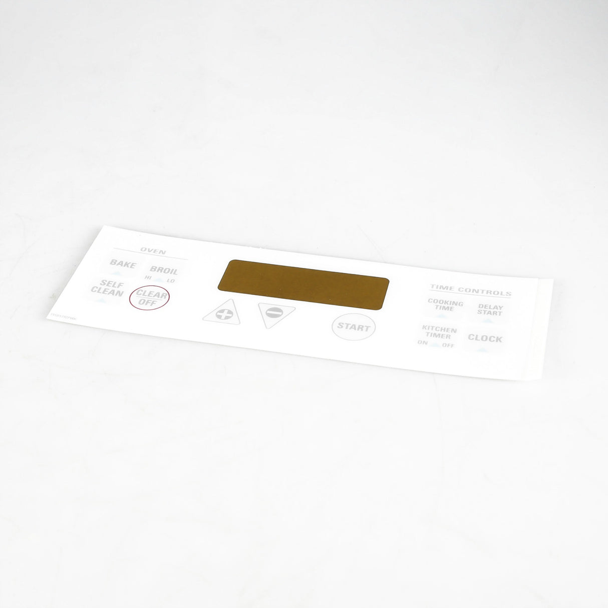 GE WB27K5338 Genuine OEM Clock Plate-White.
