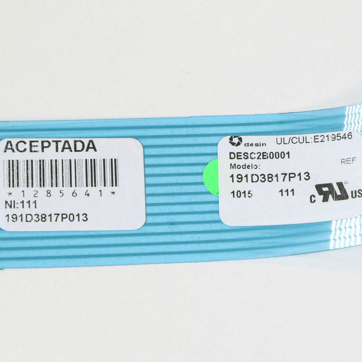 GE WB27T10760 Genuine OEM Keypanel Supt Asm (Bk)