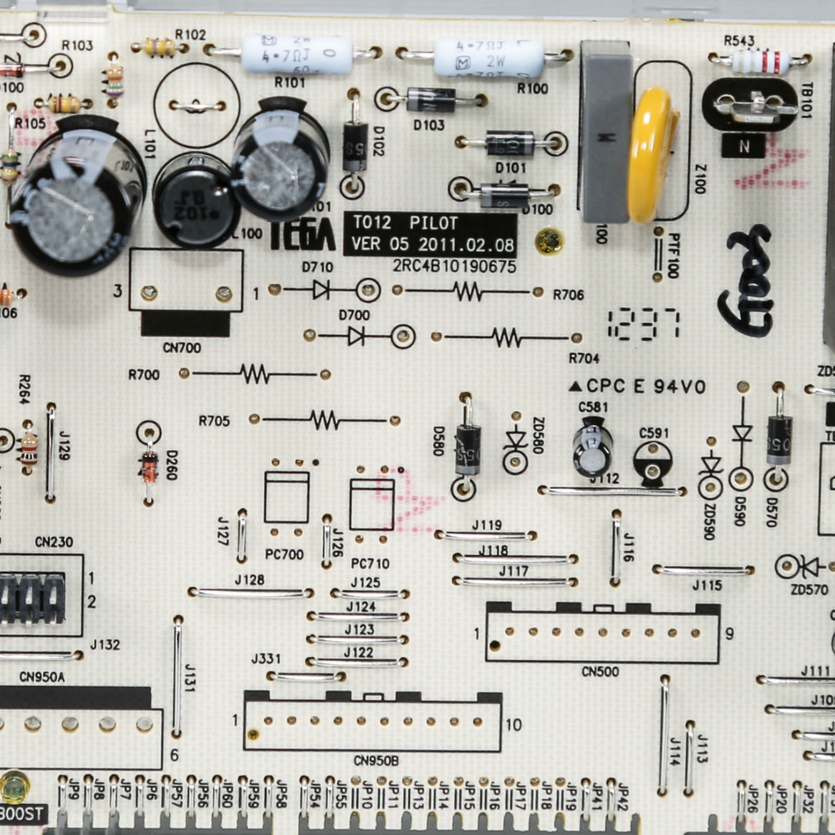 GE WB27T11351 Genuine OEM Control Board T012 Ele.